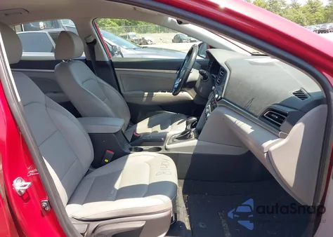 2019 Hyundai Elantra Limited from USA, damaged, VIN KMHD84LF5KU792980